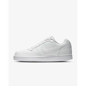 Nike Ebernon Low AQ1779-100 Triple White Athletic Women's Sneaker Shoes US 7.5